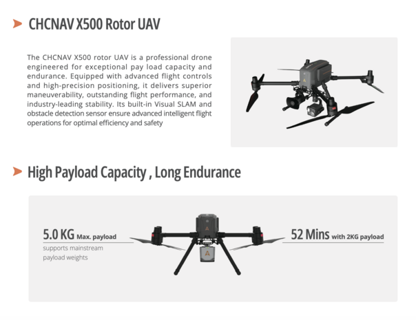 X500 UAV