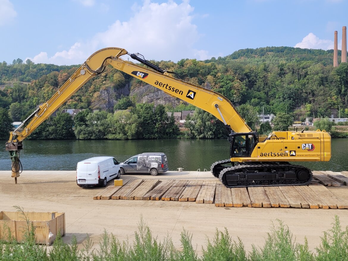 TOPCON X73i CAT395 Aertssen TOPCON X73i CAT395 Aertssen