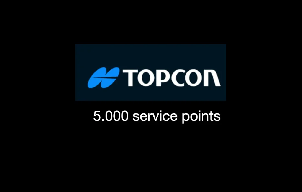 [1030544-02] 5.000 Topcon service points